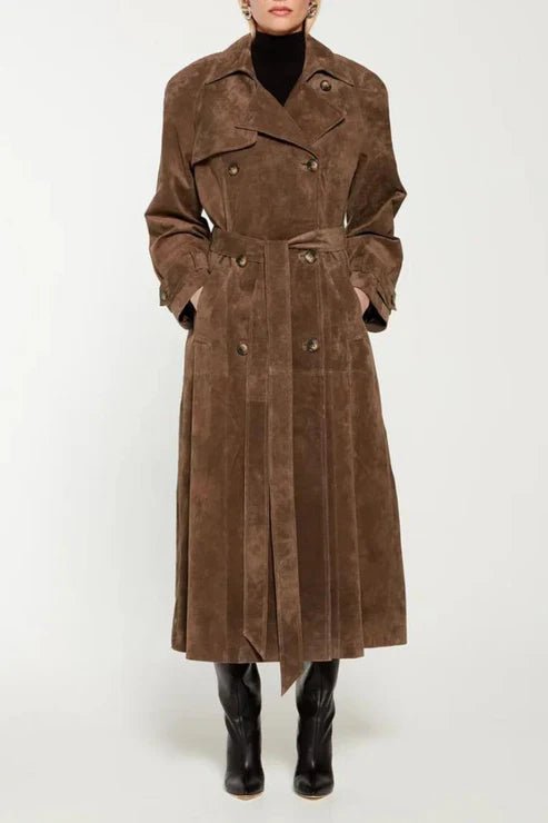 SOERA SUÈDE JAS TRENCHCOAT - Amour - amsterdam