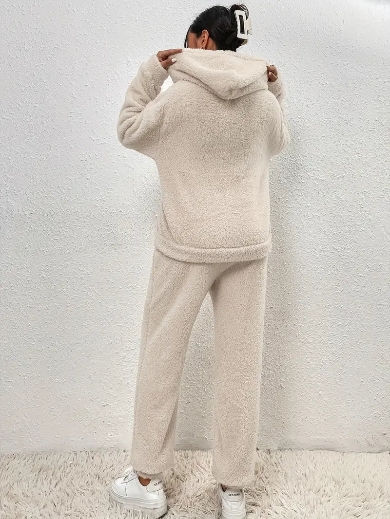 ZOË ZACHTE FLEECE SET - Amour - amsterdam